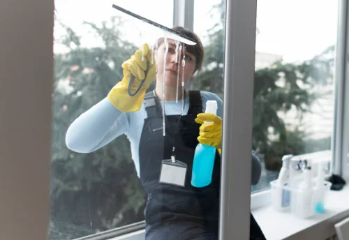 Nettoyage de vitres intérieures et extérieures à Saint-Martin-de-Bernegoue